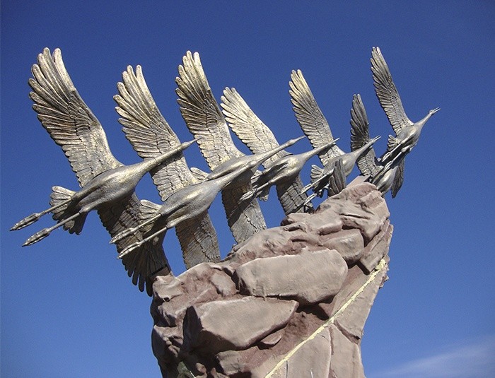 Журавли. Памятник воинам, погибшим в Великой Отечественной войне