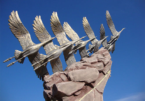 скульптура из металла